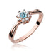 Inel Aur 14K W072 Topaz 0.15ct