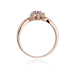 Inel Aur 14K cu Tanzanit 0.15 ct - Roz