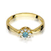 Inel Aur 14K W072 Topaz 0.15ct