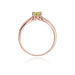 Inel Aur 14k cu Peridot 0.60 ct - Roz