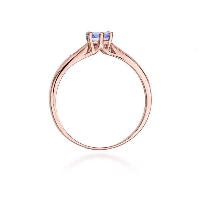 Inel Aur 14K cu Tanzanit 0.50 ct
