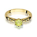 Inel Aur 14k cu Peridot 0.60 ct - Galben