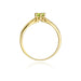 Inel Aur 14k cu Peridot 0.60 ct - Galben