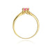 Inel Aur 14K W074 Topaz Roz 0.60ct