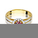 Inel Aur 14K W087 Rodolit 0.60ct
