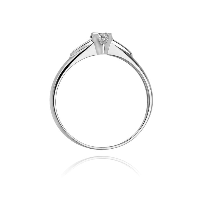 Inel Aur 14K W088 Diamant 0.05ct