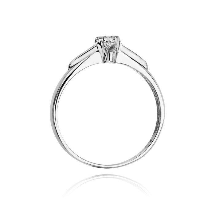 Inel Aur 14K cu Diamant Natural Natural 0.08 ct