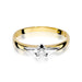 Inel Aur 14K cu Diamant Natural 0.08 ct