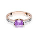 Inel Aur 14K W105 Ametist 0.60ct