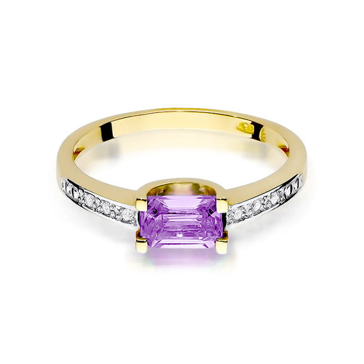 Inel Aur 14K W105 Ametist 0.60ct