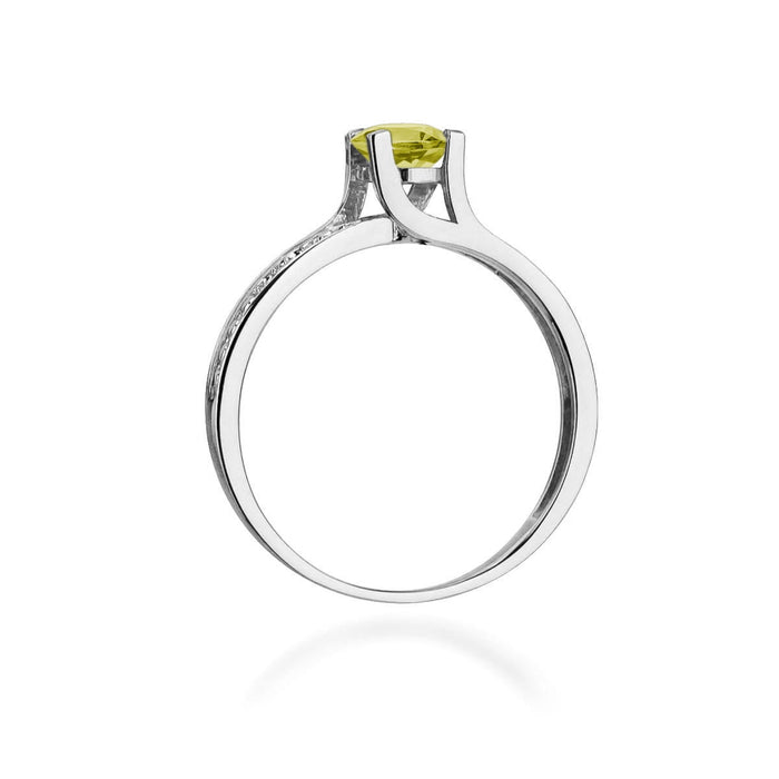 Inel Aur 14K W106 Peridot 0.60ct