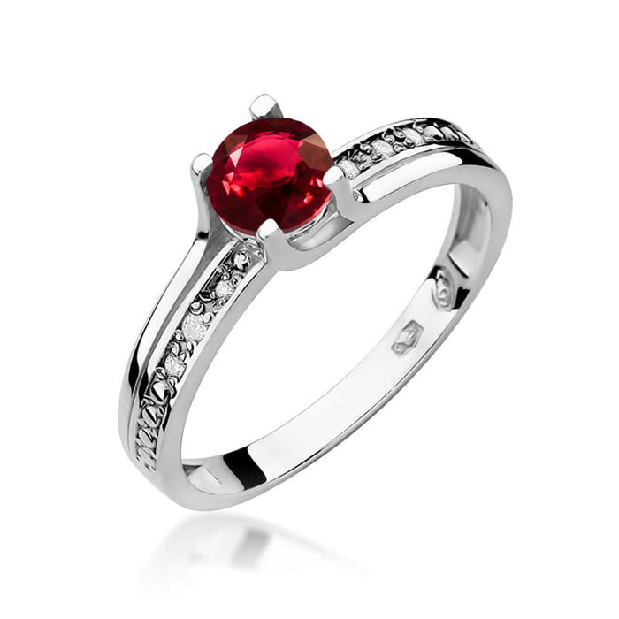 Inel Aur 14K W106 Rubin 0.60ct