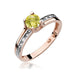 Inel Aur 14K W106 Peridot 0.60ct