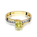 Inel Aur 14K W106 Peridot 0.60ct