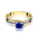 Inel Aur 14K W106 Safir 0.50ct
