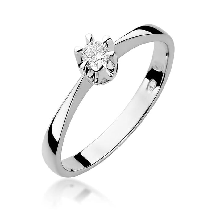 Inel Aur 14K W111 Diamant 0.20ct