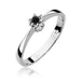 Inel Aur 14K W111 Diamant Negru 0.12ct