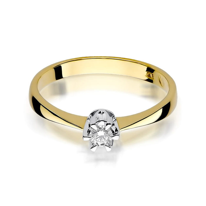 Inel Aur 14K W111 Diamant 0.20ct