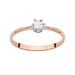 Inel Aur 14K cu Diamant Natural 0.03 ct