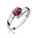 Inel Aur 14K W119 Rodolit 0.50ct