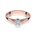 Inel Aur 14K cu Diamant Natural 0.15 ct