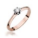 Inel Aur 14K cu Diamant Natural 0.10 ct