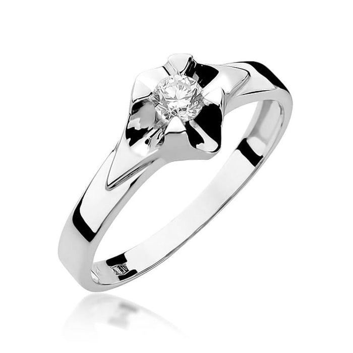 Inel Aur 14K cu Diamant Natural Natural 0.23 ct