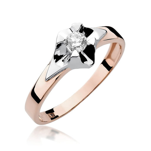 Inel Aur 14K cu Diamant Natural Natural 0.25 ct