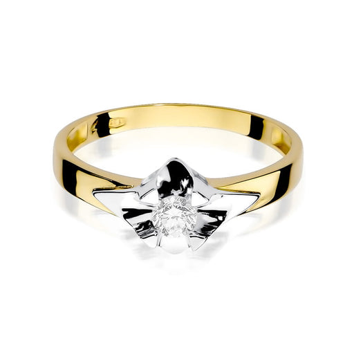 Inel Aur 14K cu Diamant Natural Natural 0.23 ct