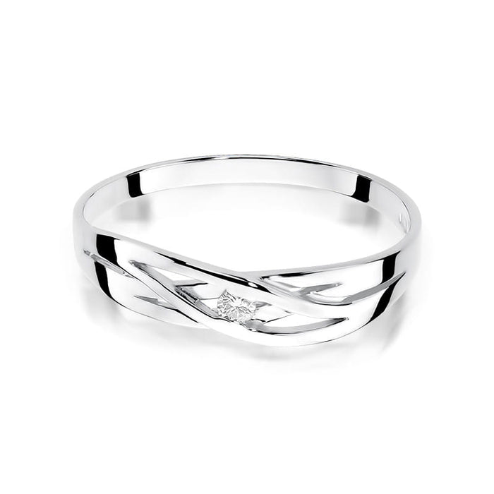 Inel Aur 14K W156 Diamant 0.04ct