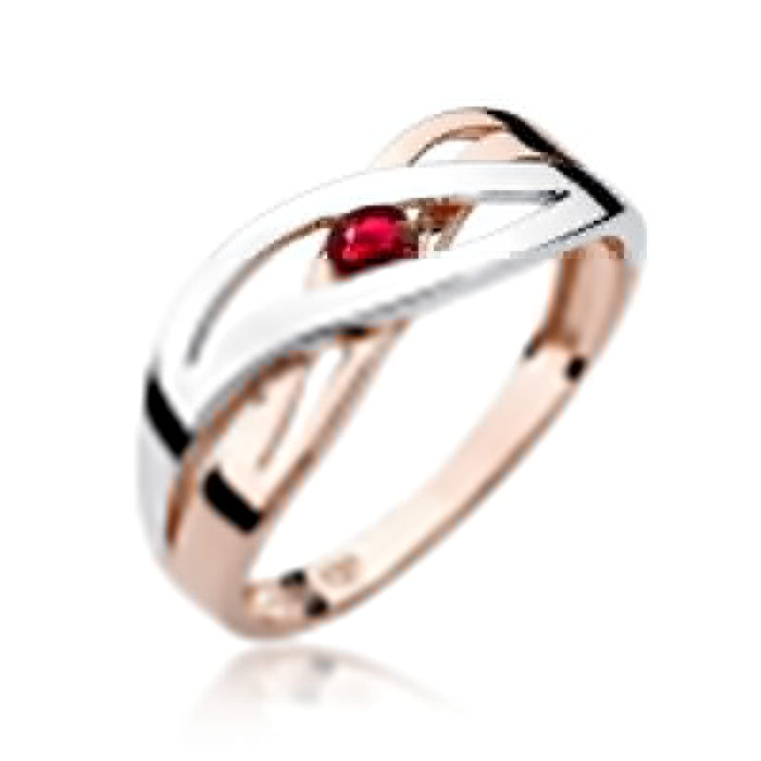 Inel Aur 14K W156 Rubin 0.15ct