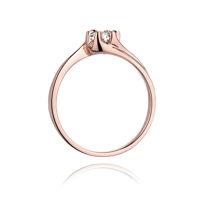 Inel Aur 14k cu Diamant Natural 0.30 ct