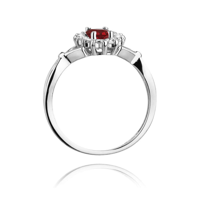 Inel Aur 14K W182 Rubin 1.00ct