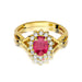 Inel Aur 14K W182 Rubin 1.00ct