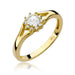 Inel Aur 14K W185 Diamant 0.10ct