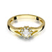 Inel Aur 14K W185 Diamant 0.10ct