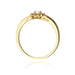 Inel Aur 14K W185 Diamant 0.10ct