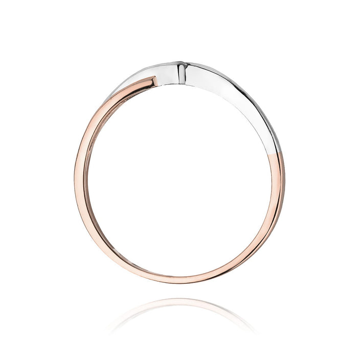 Inel Aur 14K cu Diamant Natural 0.04 ct