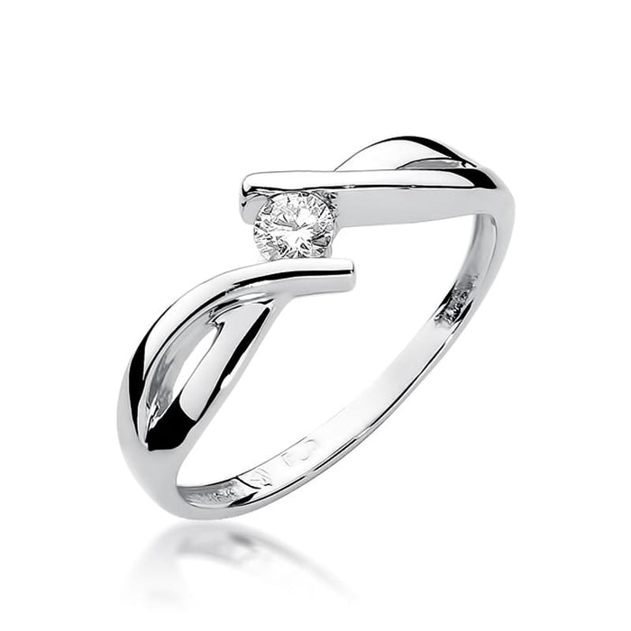 Inel Aur 14K W191B Diamant 0.08ct
