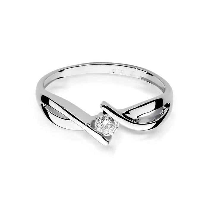 Inel Aur 14K W191B Diamant 0.08ct