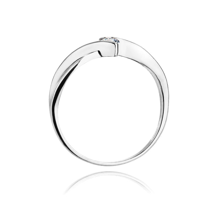 Inel Aur 14K W191B Diamant 0.08ct