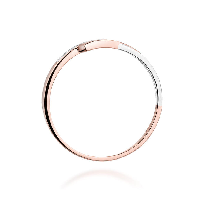 Inel Aur 14K cu Diamant Natural 0.02 ct