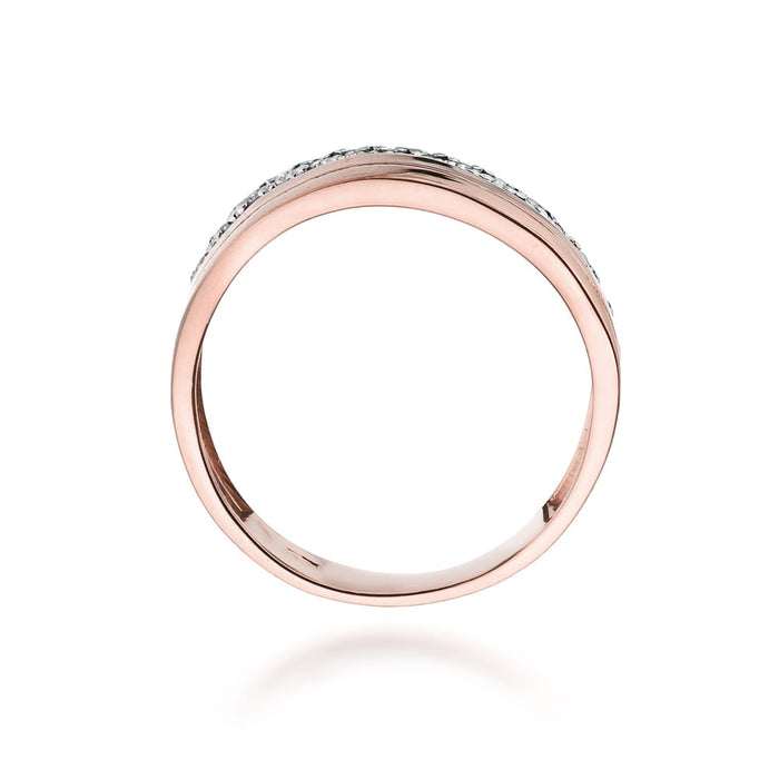 Inel Aur 14K cu Diamant Natural 0.09 ct