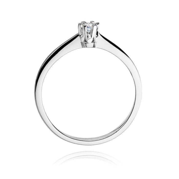 Inel Aur 14K cu Diamant Natural Natural 0.15 ct