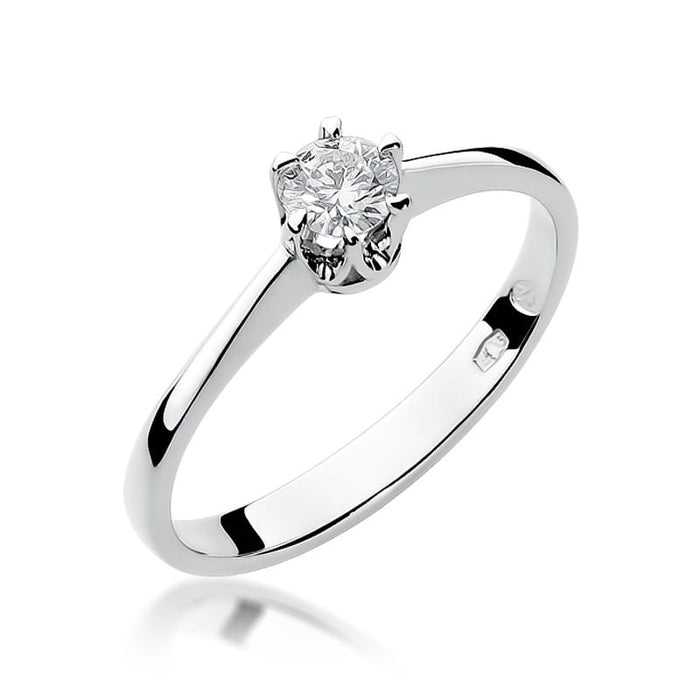Inel Aur 14K cu Diamant Natural Natural 0.20 ct