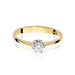 Inel Aur 14K cu Diamant Natural Natural 0.20 ct