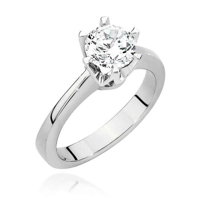 Inel Aur 14K cu Diamant Natural Natural 0.70 ct