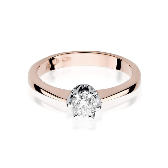 Inel Aur 14K cu Diamant Natural 0.30 ct