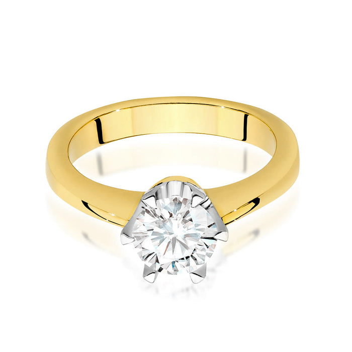 Inel Aur 14K cu Diamant Natural Natural 0.70 ct