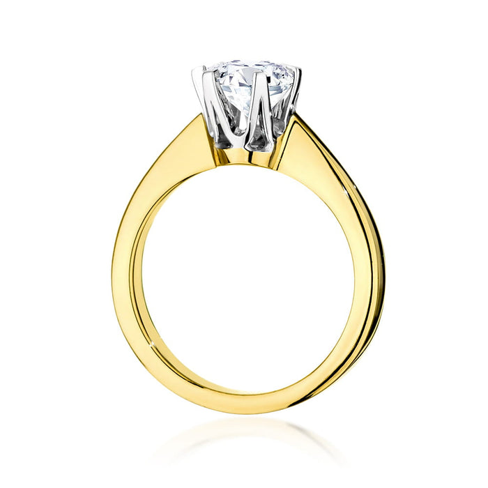 Inel Aur 14K cu Diamant Natural Natural 0.70 ct